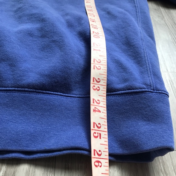 Nike Sweatshirt Blue Crewneck Long Sleeve Small Logo Mens L - Picture 4 of 9